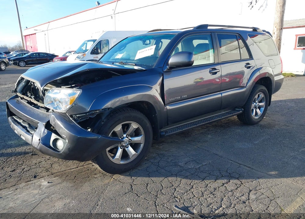 2007 TOYOTA 4RUNNER LIMITED V6 VIN: JTEBU17R178081833