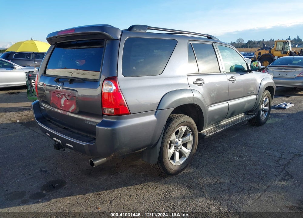 2007 TOYOTA 4RUNNER LIMITED V6 VIN: JTEBU17R178081833