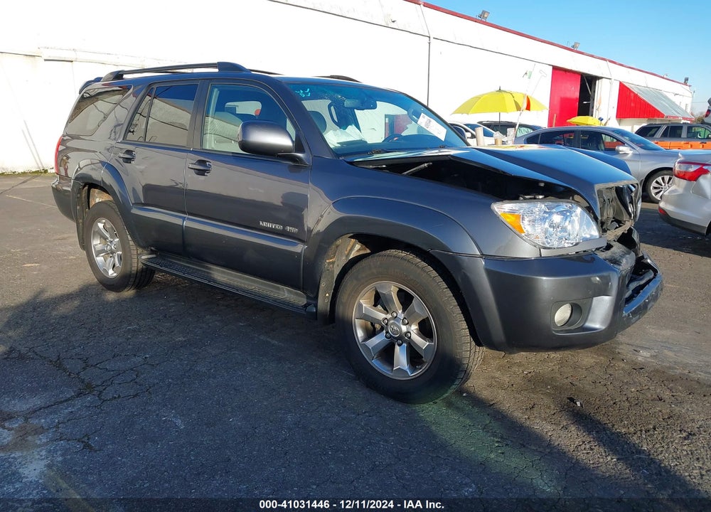 2007 TOYOTA 4RUNNER LIMITED V6 VIN: JTEBU17R178081833
