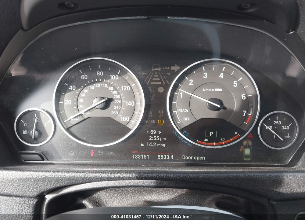 2012 BMW 328I VIN: WBA3C1C5XCF433695