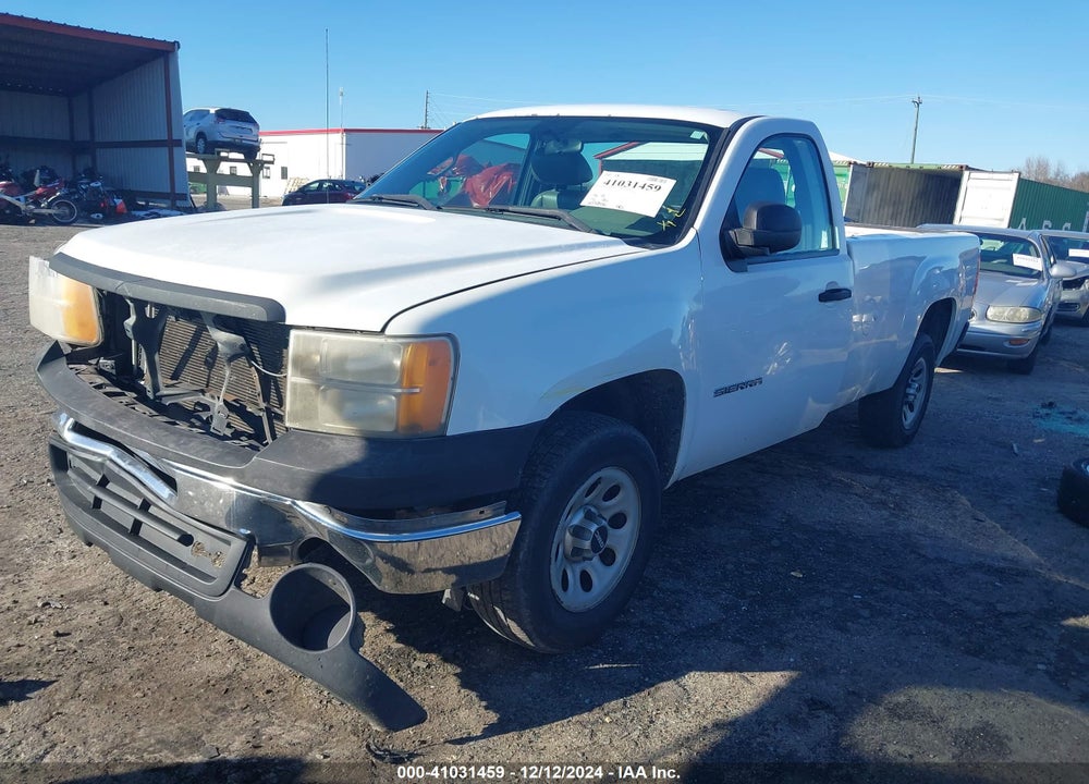2011 GMC SIERRA 1500 WORK TRUCK VIN: 1GTN1TEX2BZ424952