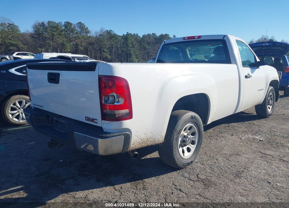 2011 GMC SIERRA 1500 WORK TRUCK VIN: 1GTN1TEX2BZ424952