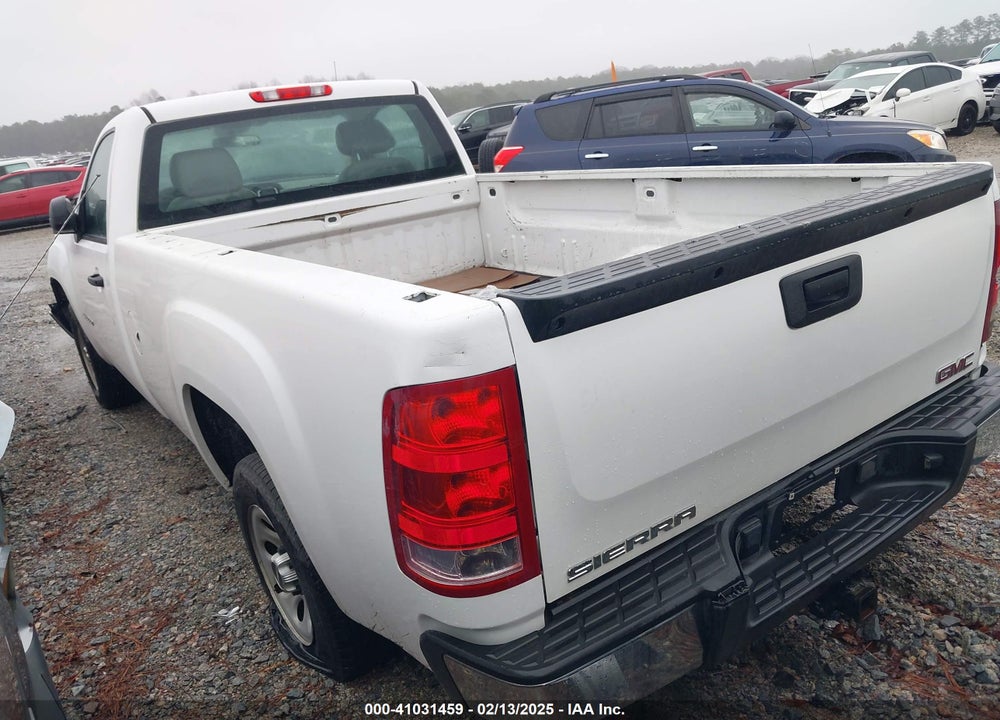 2011 GMC SIERRA 1500 WORK TRUCK VIN: 1GTN1TEX2BZ424952