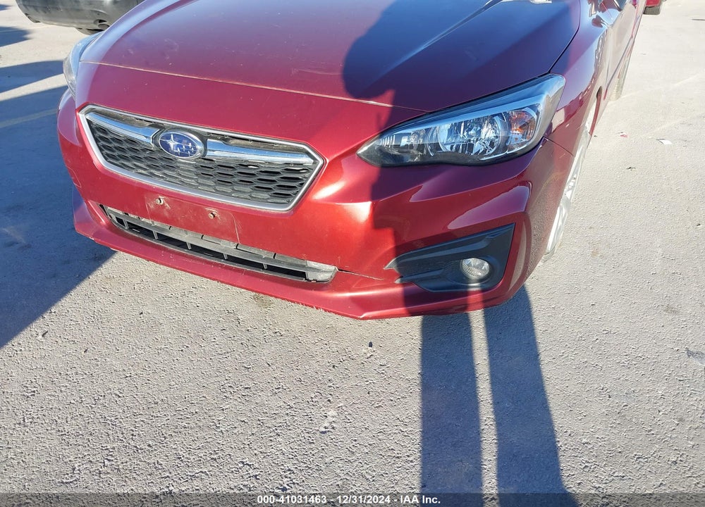 2018 SUBARU IMPREZA VIN: 4S3GTAD62J3751062