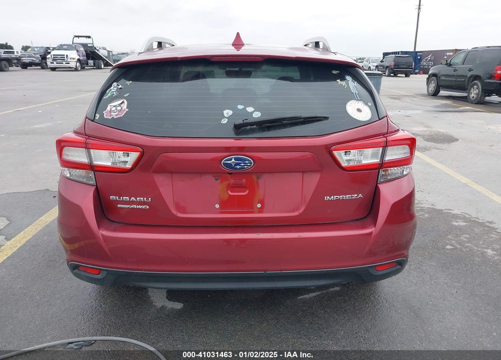 2018 SUBARU IMPREZA VIN: 4S3GTAD62J3751062