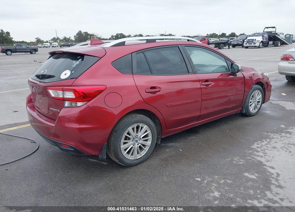 2018 SUBARU IMPREZA VIN: 4S3GTAD62J3751062
