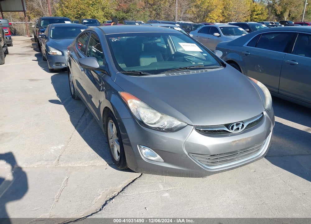 2013 HYUNDAI ELANTRA GLS VIN: 5NPDH4AE9DH409165