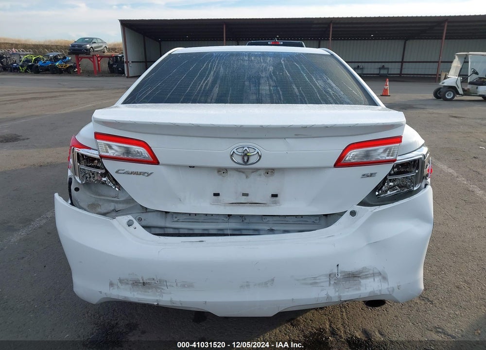 2014 TOYOTA CAMRY SE VIN: 4T1BF1FK2EU409487