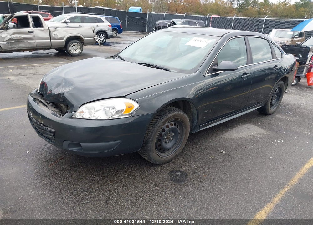 2014 CHEVROLET IMPALA LIMITED POLICE VIN: 2G1WD5E39E1180808