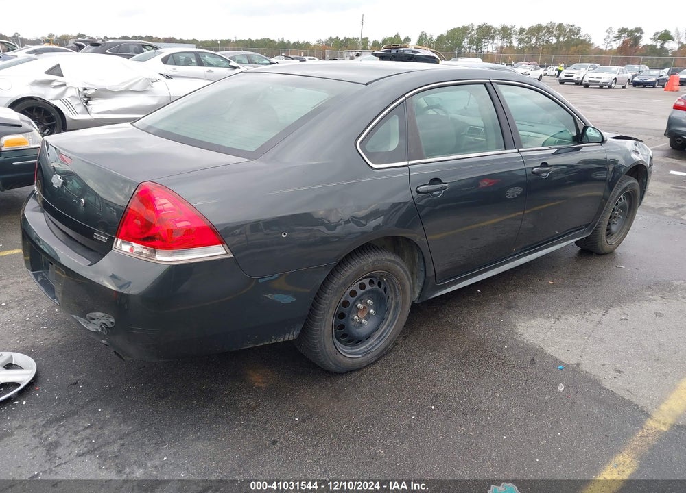 2014 CHEVROLET IMPALA LIMITED POLICE VIN: 2G1WD5E39E1180808