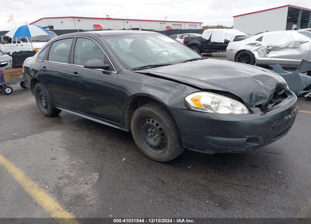 2014 CHEVROLET IMPALA LIMITED POLICE VIN: 2G1WD5E39E1180808