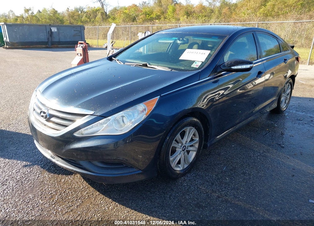 2014 HYUNDAI SONATA GLS VIN: 5NPEB4AC2EH830618