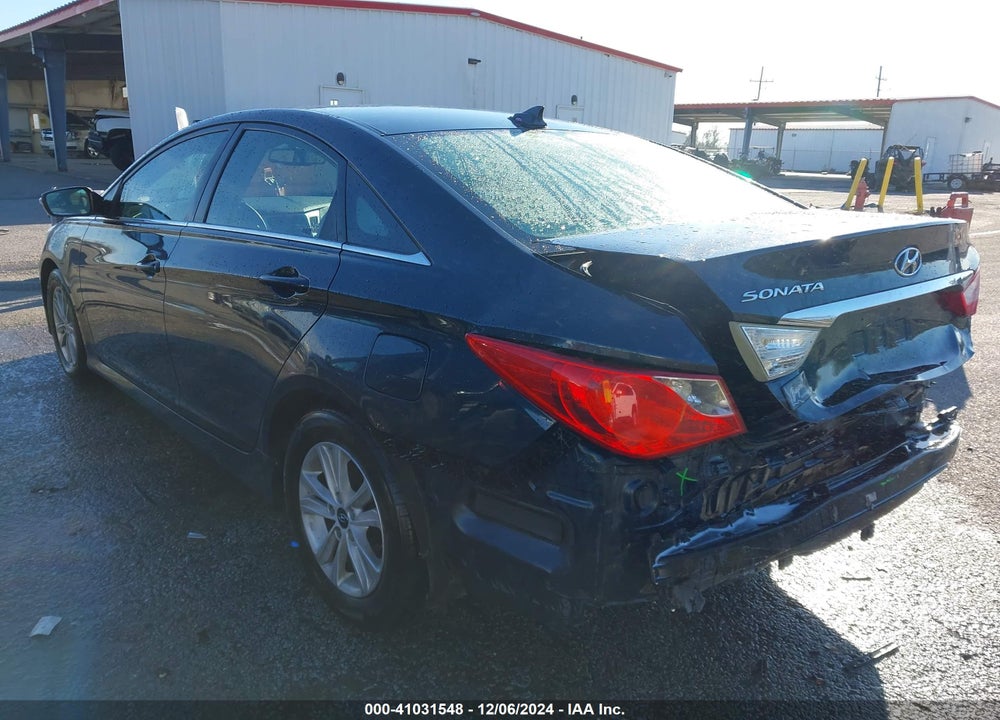 2014 HYUNDAI SONATA GLS VIN: 5NPEB4AC2EH830618
