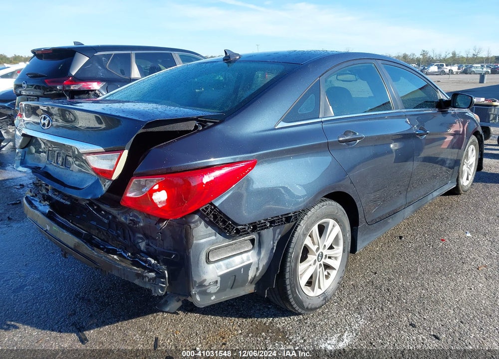 2014 HYUNDAI SONATA GLS VIN: 5NPEB4AC2EH830618