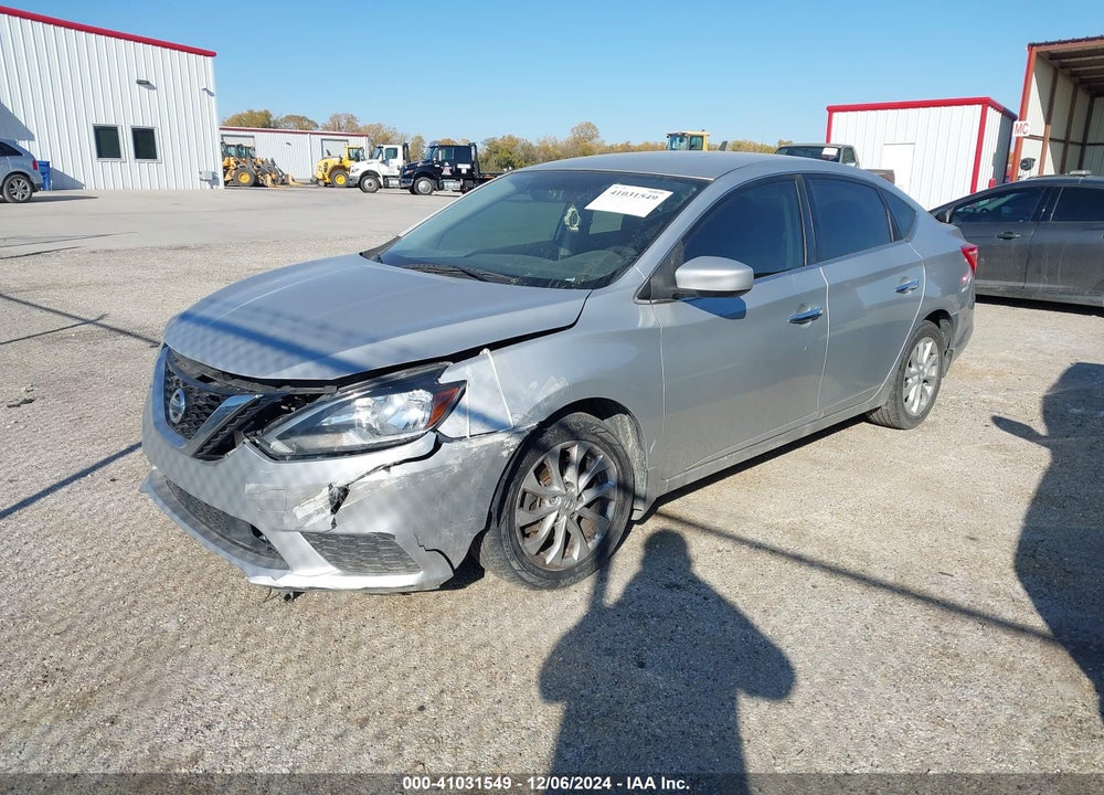 2018 NISSAN SENTRA SV VIN: 3N1AB7AP2JY254631