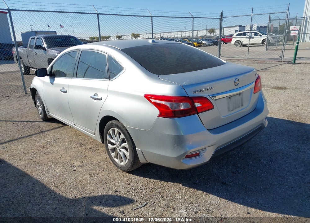 2018 NISSAN SENTRA SV VIN: 3N1AB7AP2JY254631