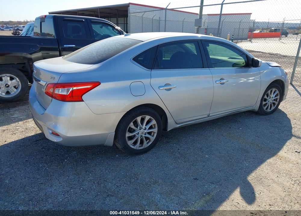 2018 NISSAN SENTRA SV VIN: 3N1AB7AP2JY254631