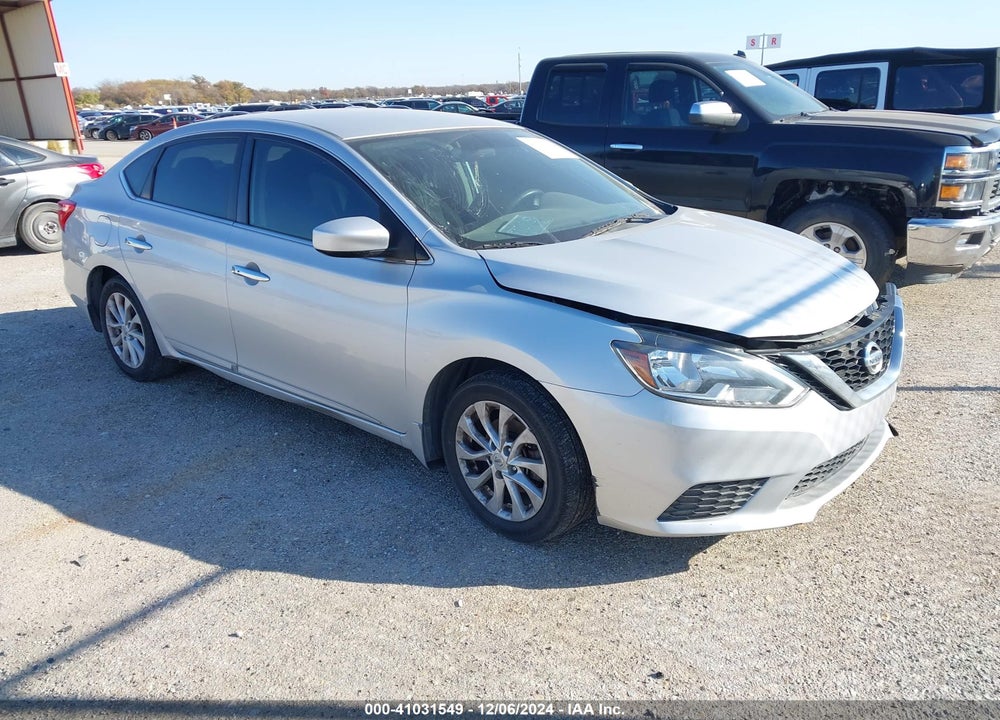 2018 NISSAN SENTRA SV VIN: 3N1AB7AP2JY254631