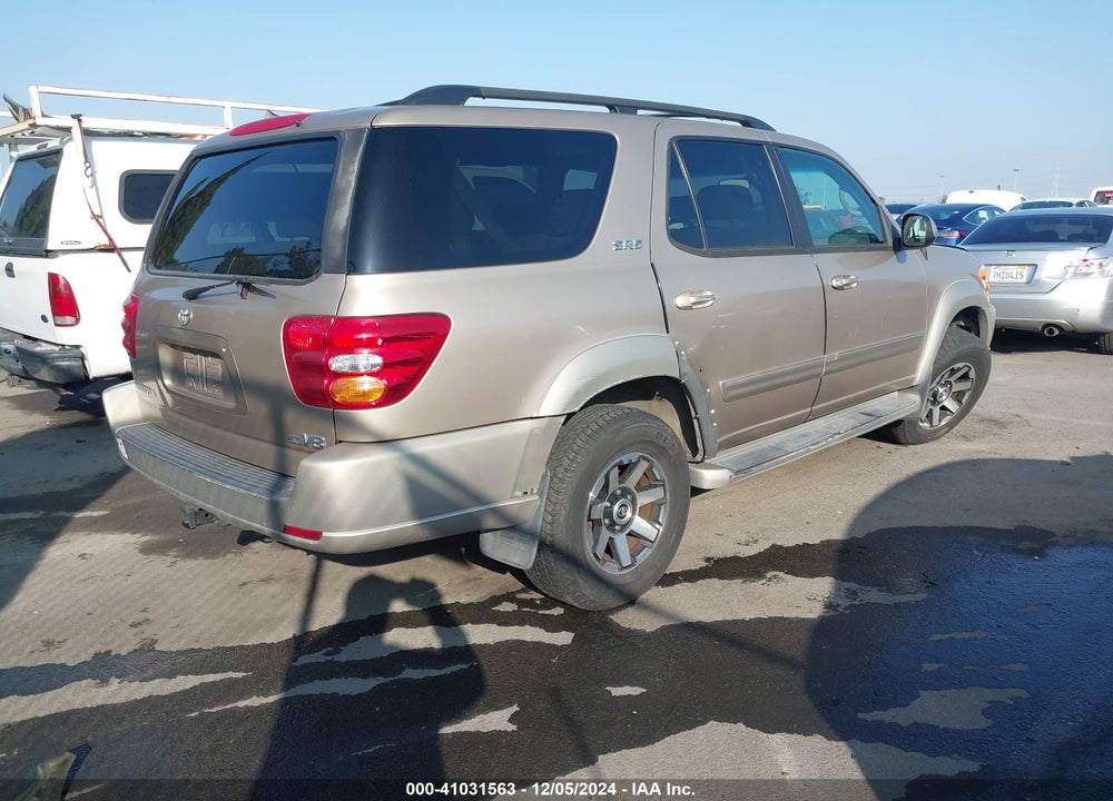 2001 TOYOTA SEQUOIA SR5 VIN: 5TDZT34A81S025388