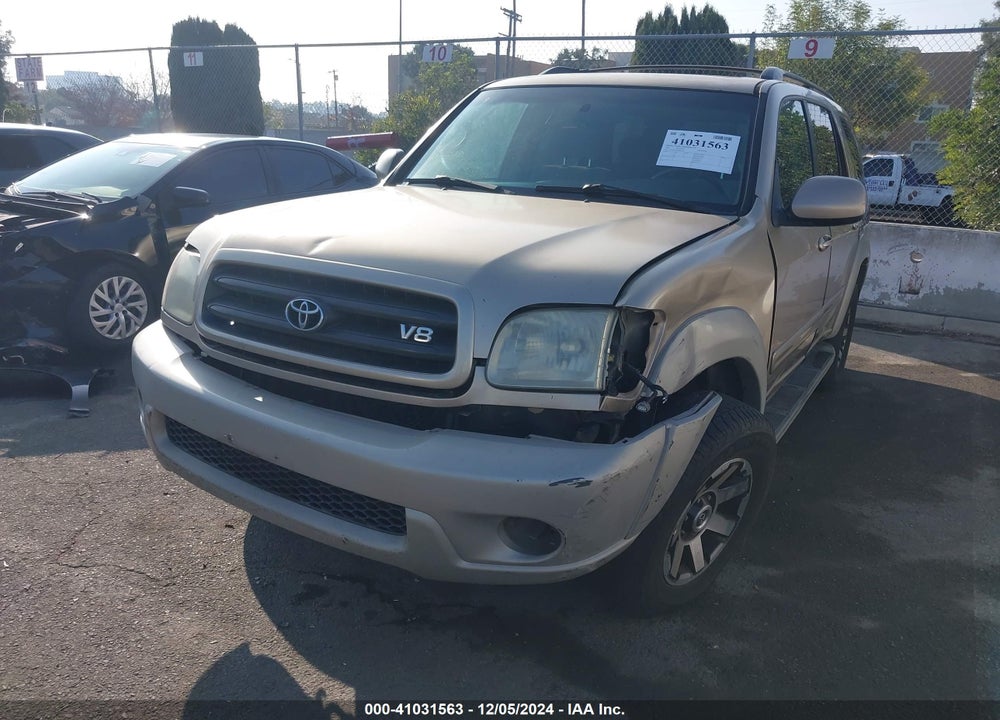 2001 TOYOTA SEQUOIA SR5 VIN: 5TDZT34A81S025388