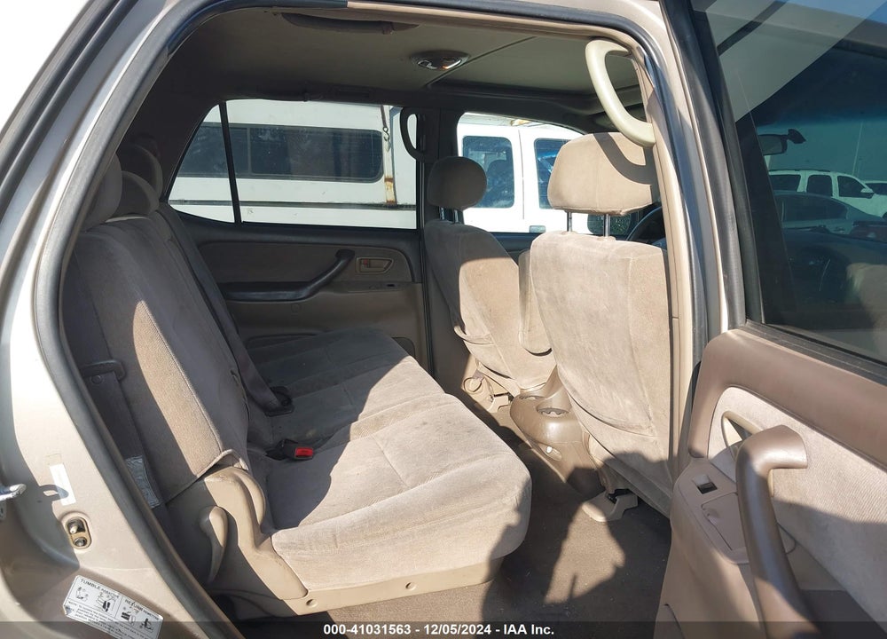 2001 TOYOTA SEQUOIA SR5 VIN: 5TDZT34A81S025388
