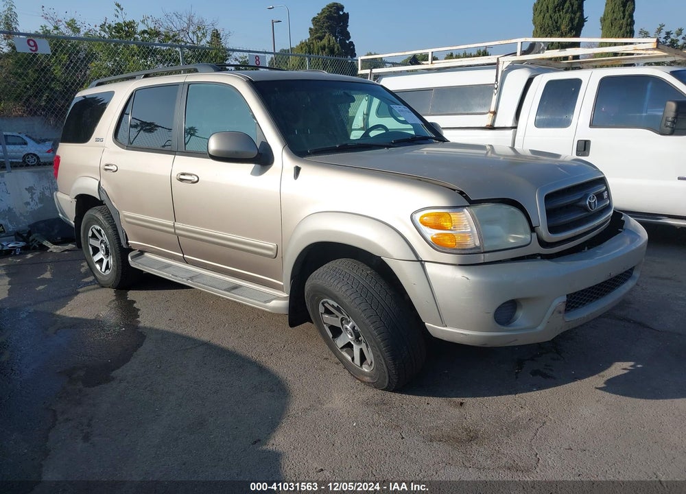 2001 TOYOTA SEQUOIA SR5 VIN: 5TDZT34A81S025388