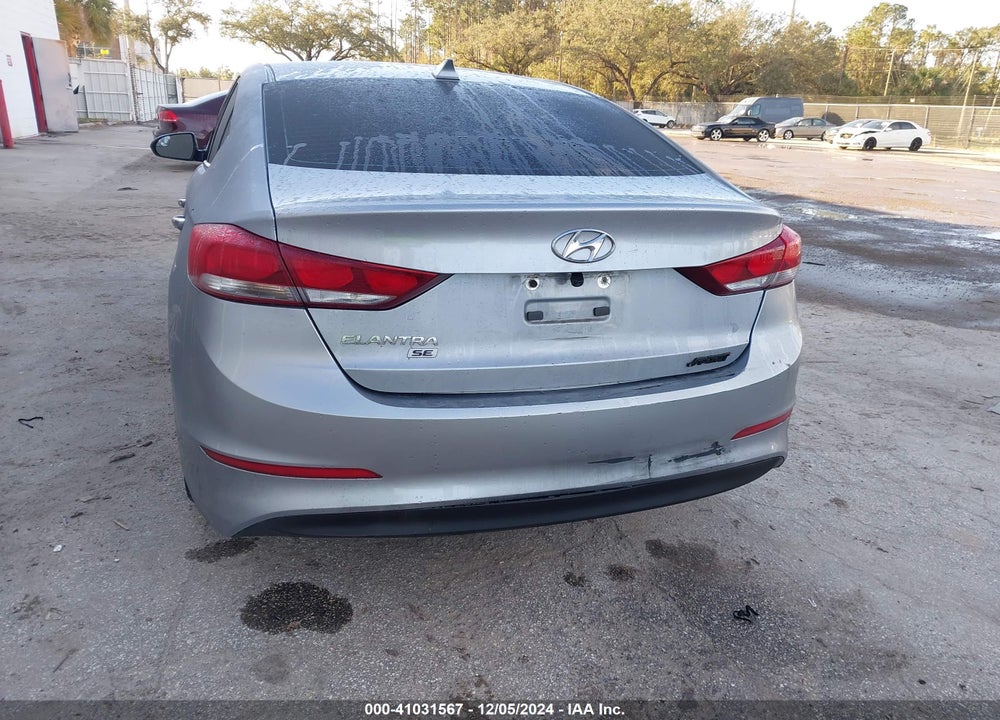 2017 HYUNDAI ELANTRA SE VIN: 5NPD74LF7HH173498