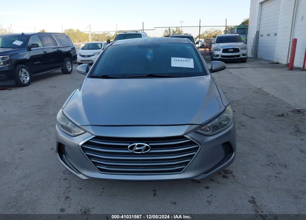 2017 HYUNDAI ELANTRA SE VIN: 5NPD74LF7HH173498