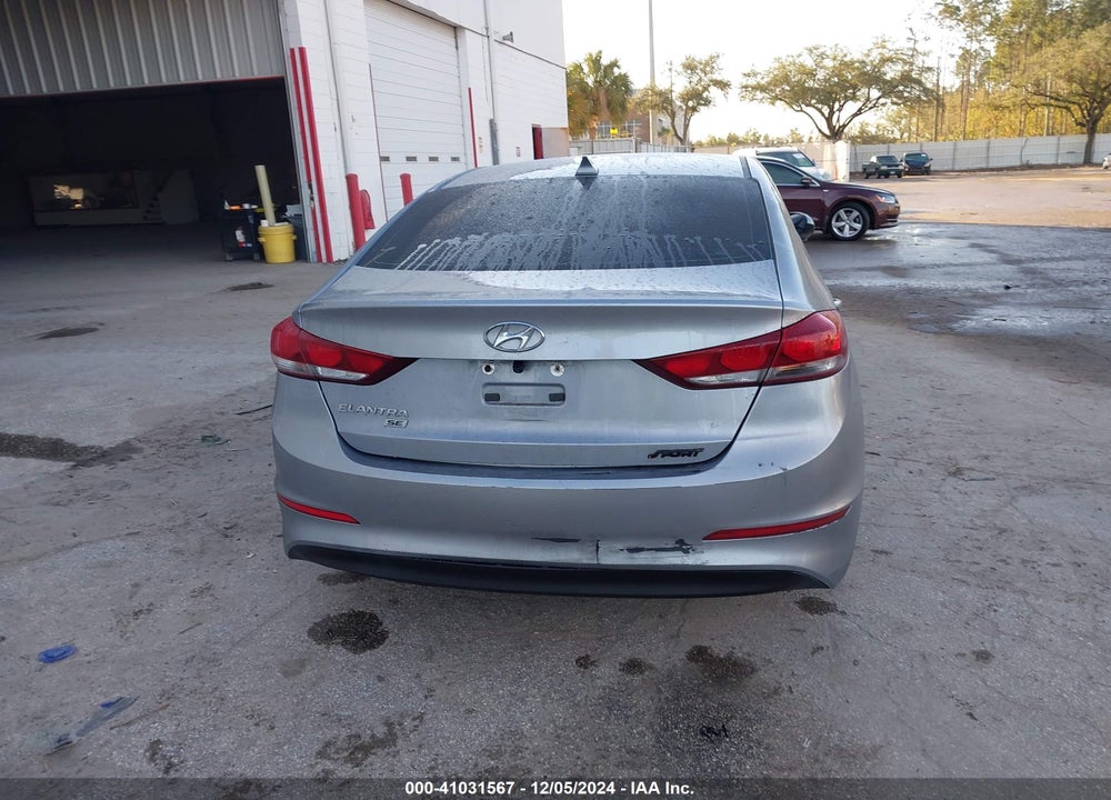 2017 HYUNDAI ELANTRA SE VIN: 5NPD74LF7HH173498