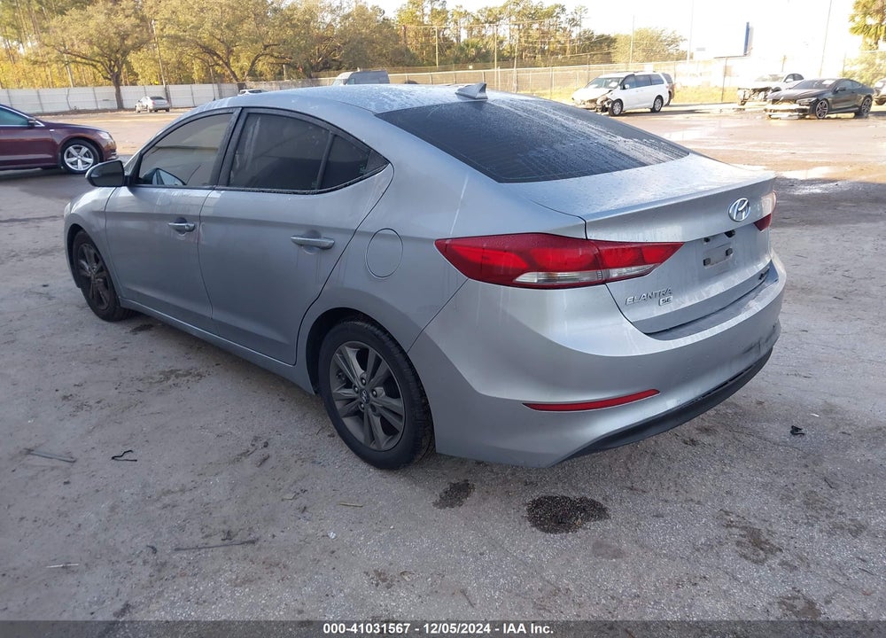 2017 HYUNDAI ELANTRA SE VIN: 5NPD74LF7HH173498