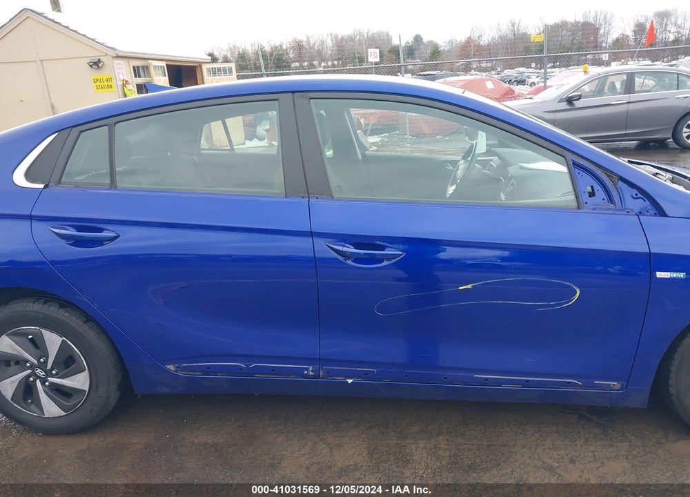 2019 HYUNDAI IONIQ HYBRID SEL VIN: KMHC75LC6KU163352