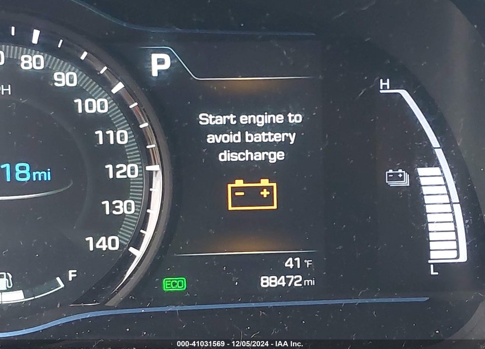 2019 HYUNDAI IONIQ HYBRID SEL VIN: KMHC75LC6KU163352