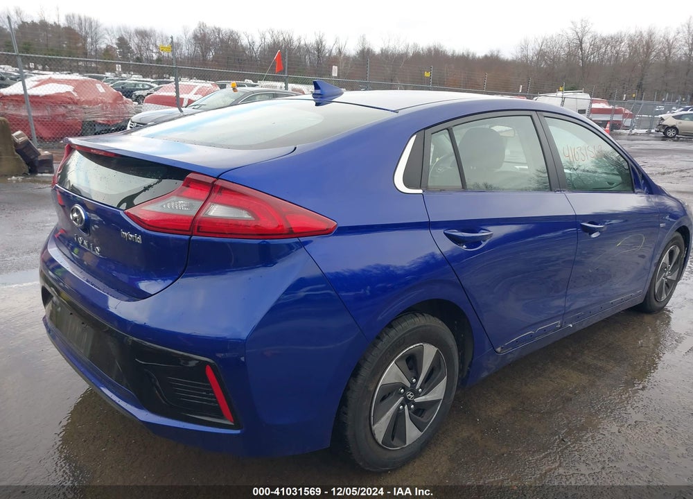 2019 HYUNDAI IONIQ HYBRID SEL VIN: KMHC75LC6KU163352