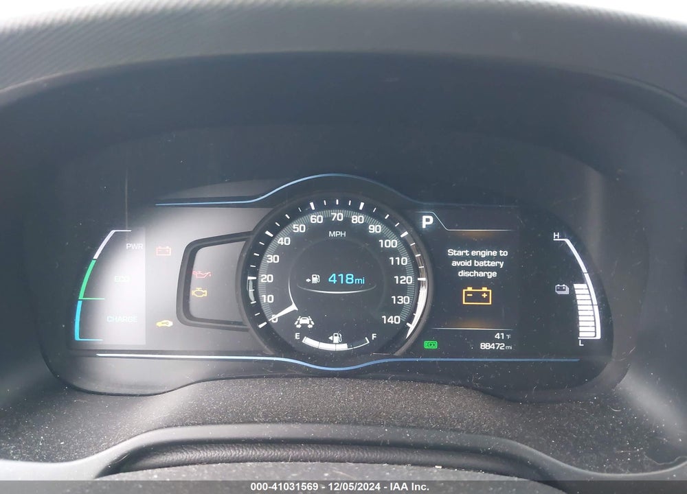 2019 HYUNDAI IONIQ HYBRID SEL VIN: KMHC75LC6KU163352