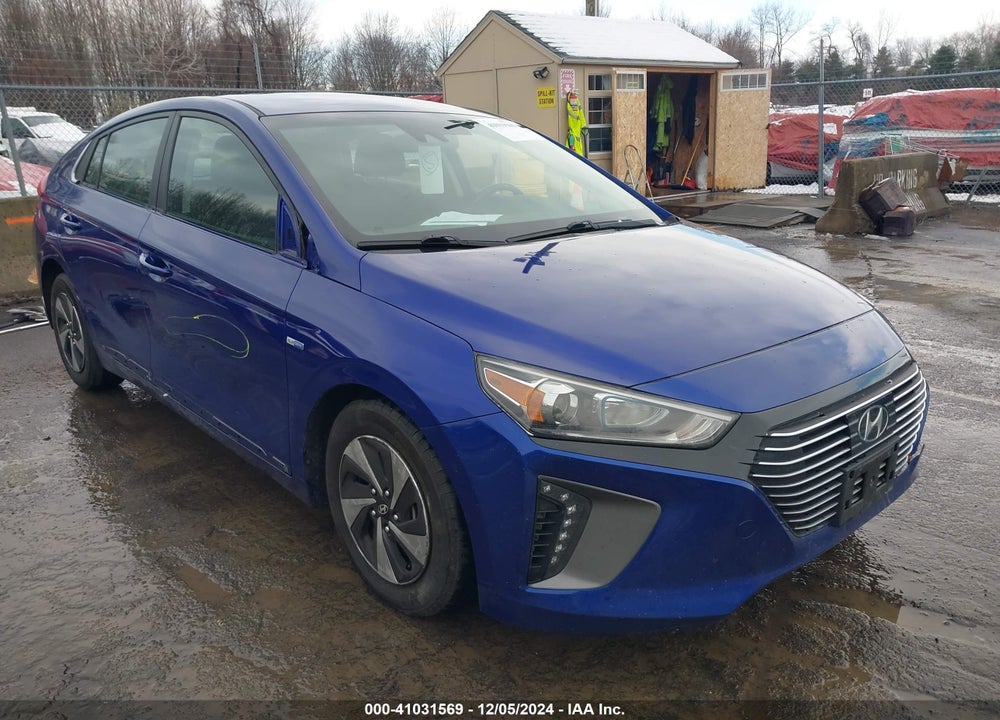 2019 HYUNDAI IONIQ HYBRID SEL VIN: KMHC75LC6KU163352