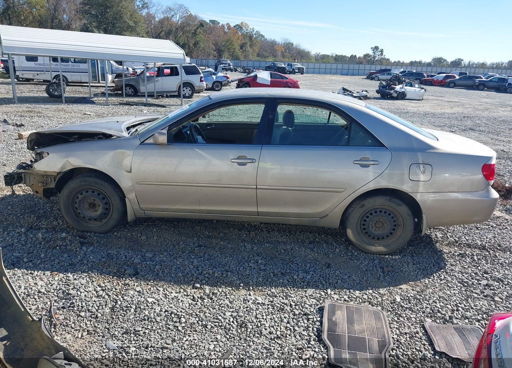 2005 TOYOTA CAMRY LE VIN: 4T1BE32K75U017156