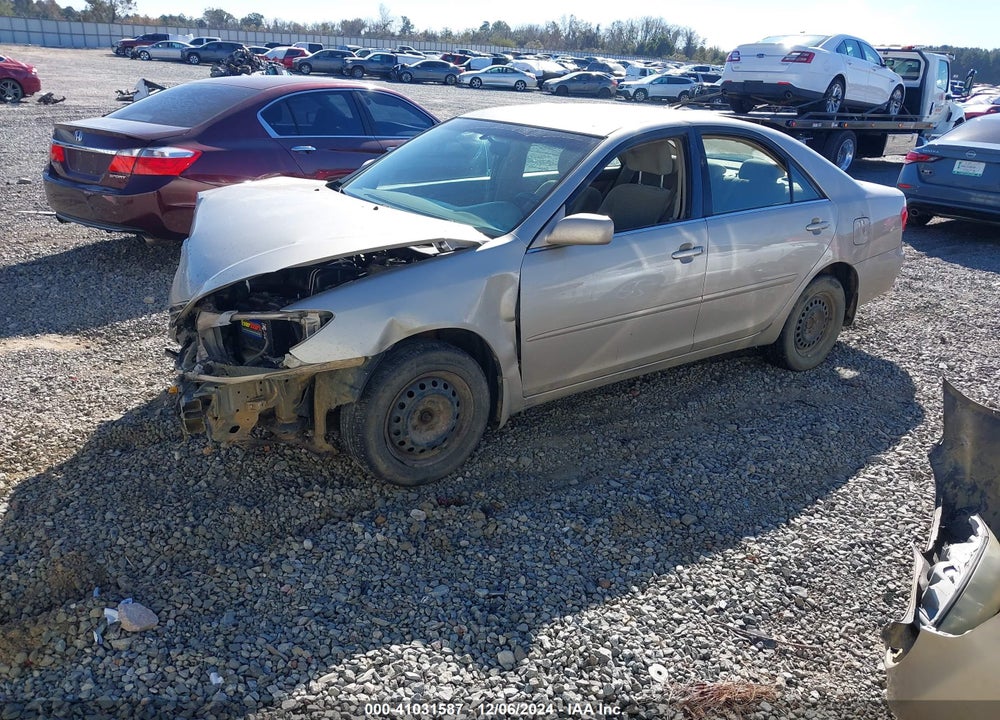 2005 TOYOTA CAMRY LE VIN: 4T1BE32K75U017156