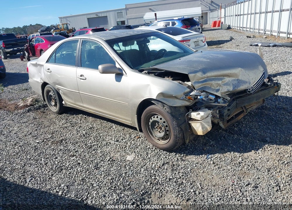 2005 TOYOTA CAMRY LE VIN: 4T1BE32K75U017156