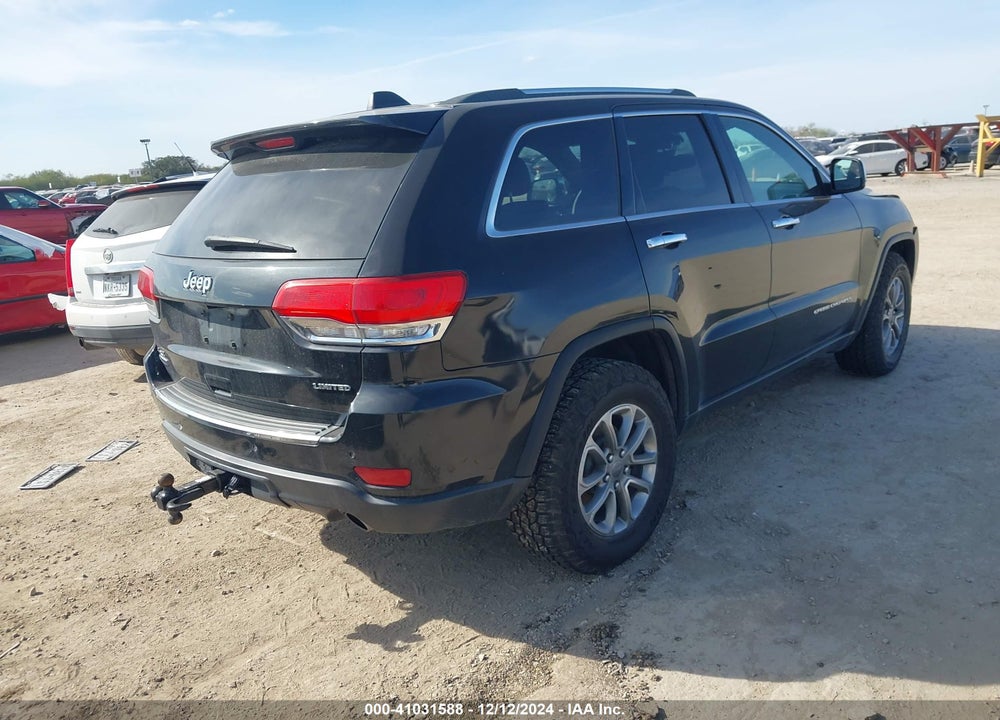 2014 JEEP GRAND CHEROKEE VIN: 1C4RJFBM3EC378794
