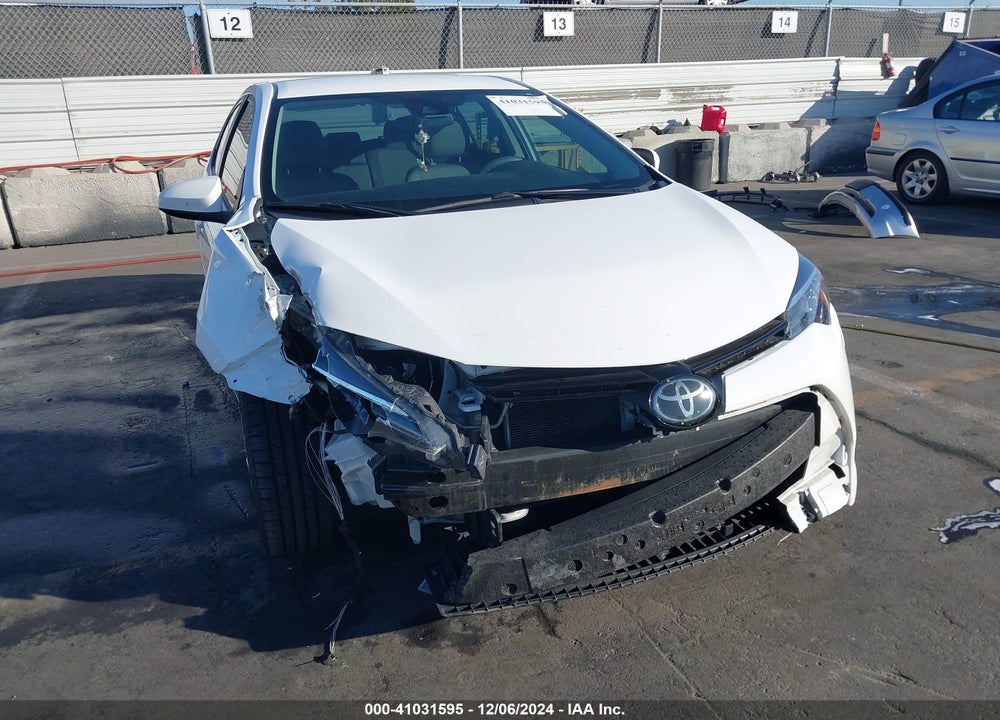 2018 TOYOTA COROLLA LE VIN: 2T1BURHE1JC991217