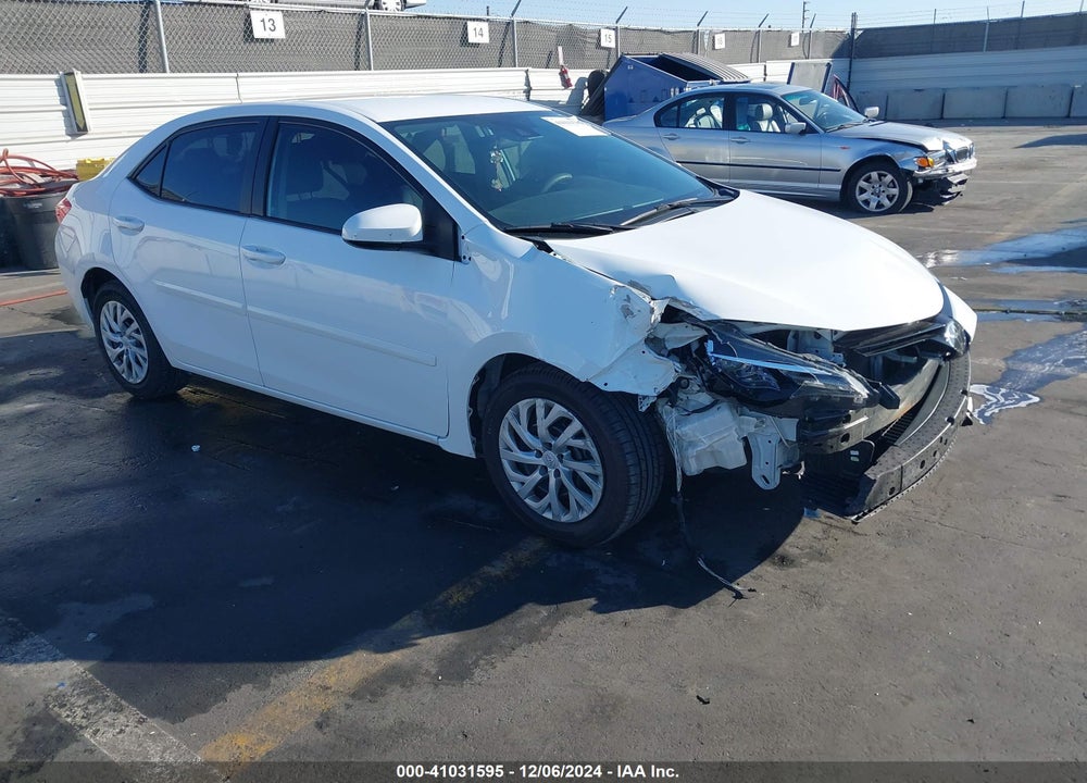 2018 TOYOTA COROLLA LE VIN: 2T1BURHE1JC991217
