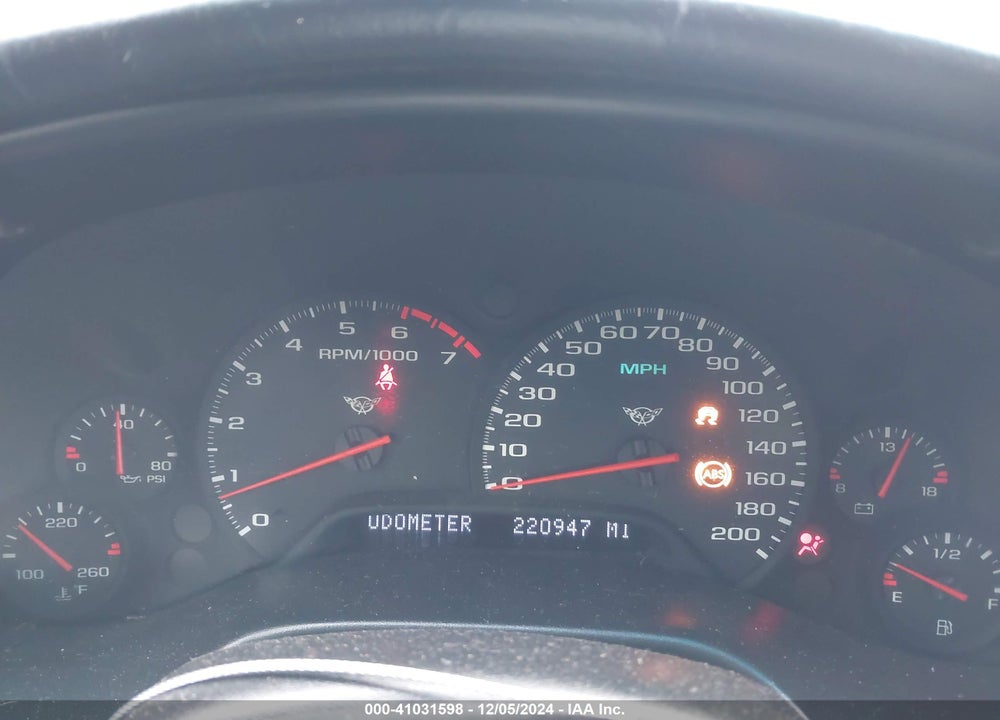 1999 CHEVROLET CORVETTE VIN: 1G1YY32G3X5106388