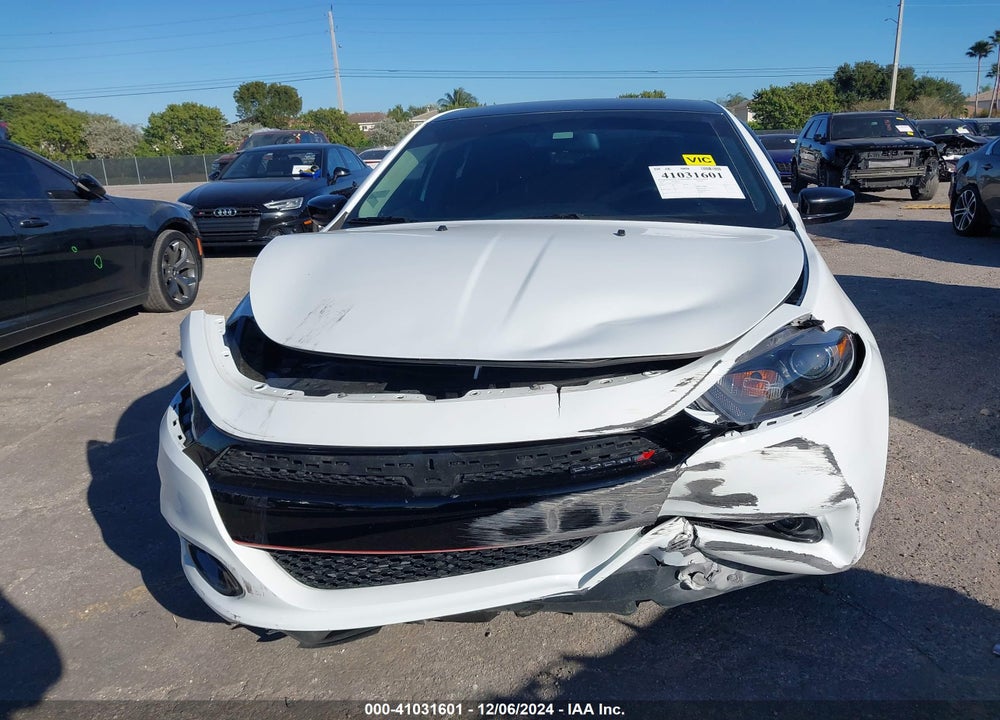 2016 DODGE DART SXT SPORT BLACKTOP VIN: 1C3CDFFA9GD803272