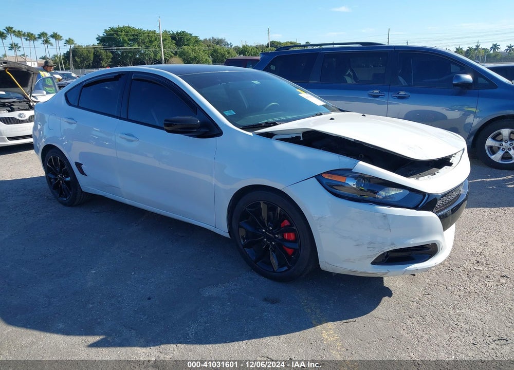 2016 DODGE DART SXT SPORT BLACKTOP VIN: 1C3CDFFA9GD803272