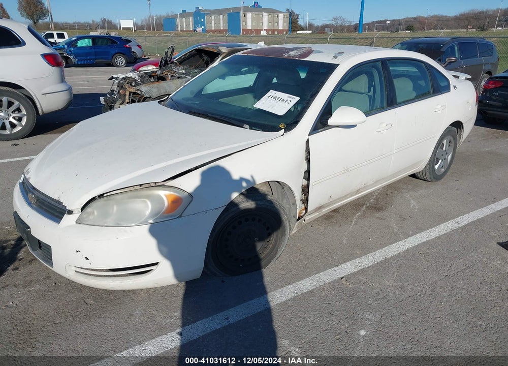 2006 CHEVROLET IMPALA LT VIN: 2G1WT58K569437116