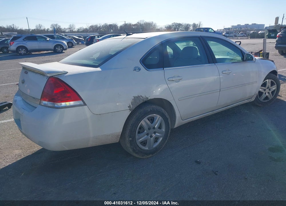 2006 CHEVROLET IMPALA LT VIN: 2G1WT58K569437116