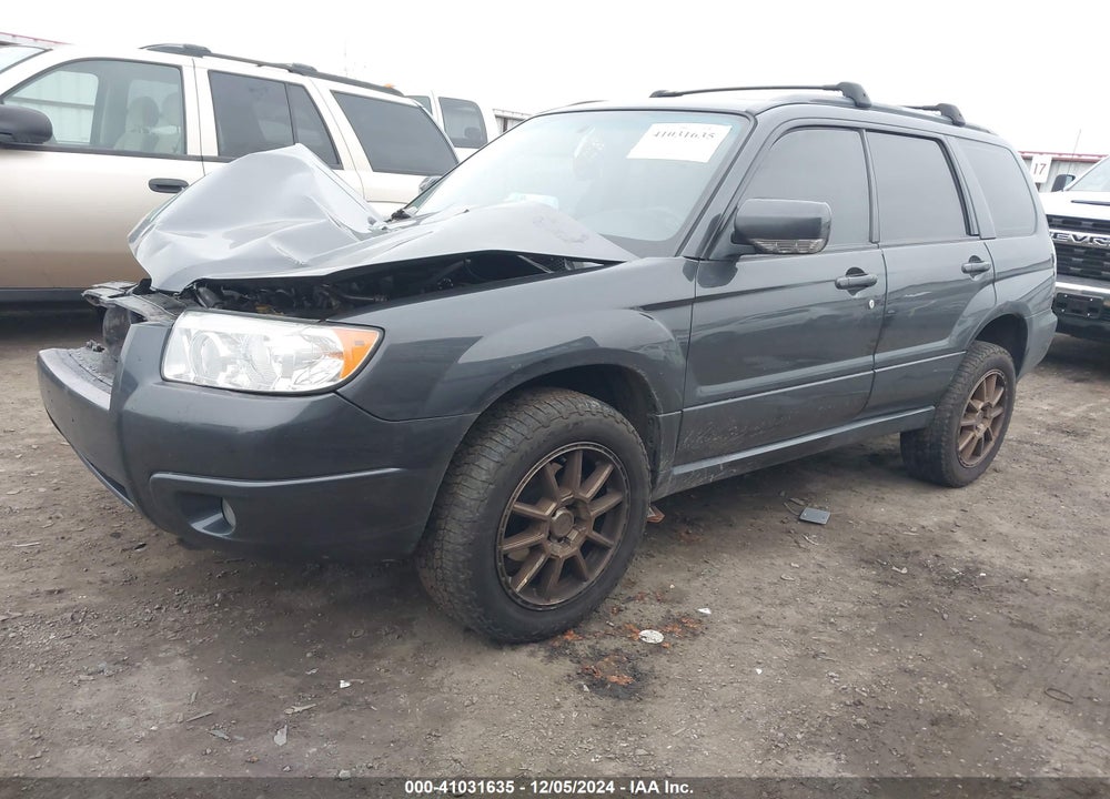 2008 SUBARU FORESTER 2.5X VIN: JF1SG65678H701934