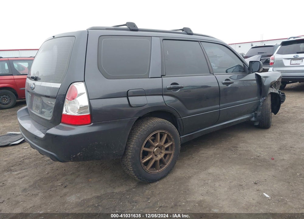 2008 SUBARU FORESTER 2.5X VIN: JF1SG65678H701934