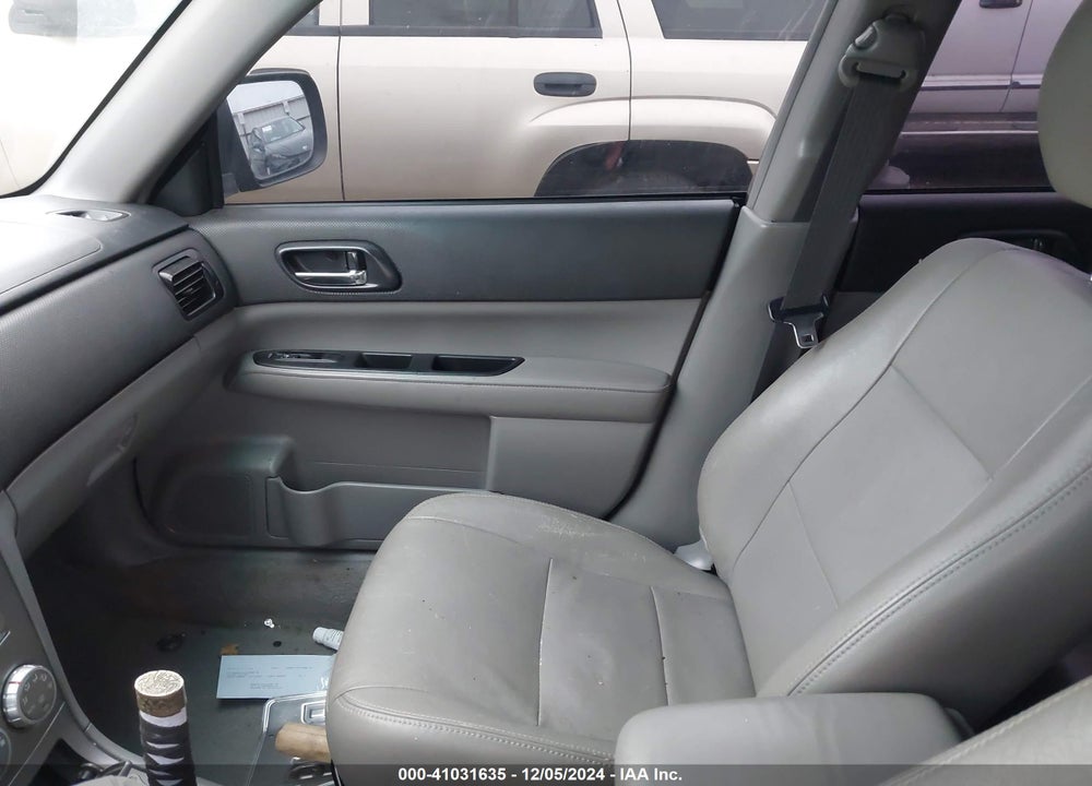 2008 SUBARU FORESTER 2.5X VIN: JF1SG65678H701934