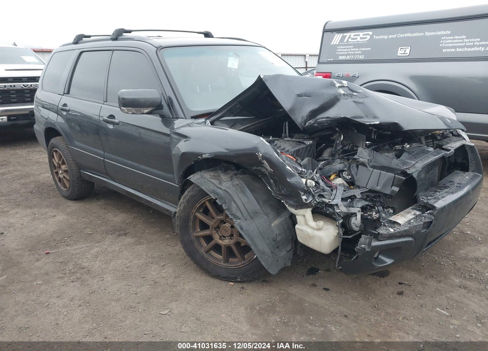 2008 SUBARU FORESTER 2.5X VIN: JF1SG65678H701934